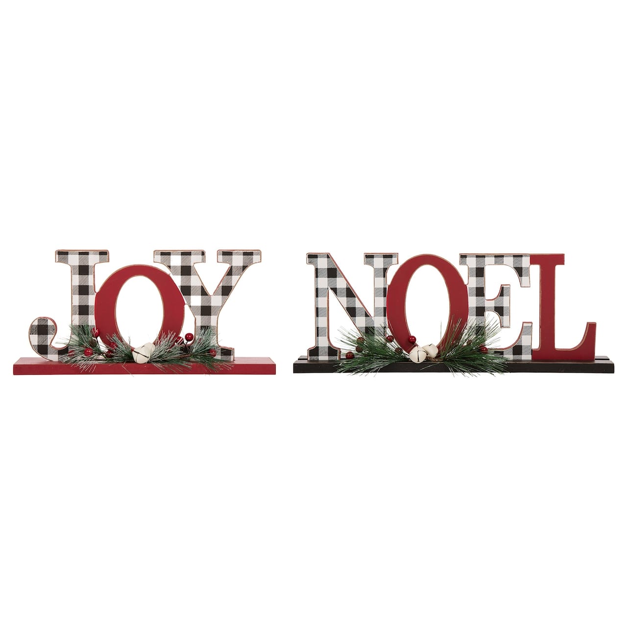 Glitzhome® Noel & Joy Table Top Décor Set